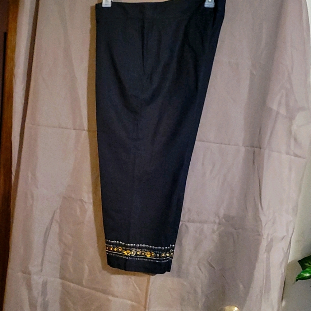 Capris linen slacks